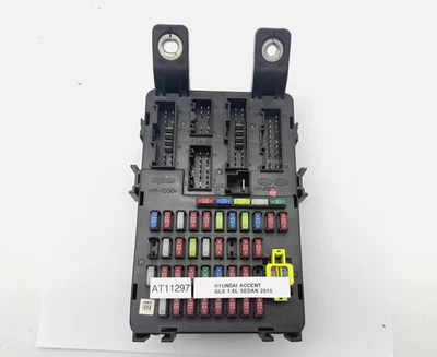 OEM 06-11 Hyundai Accent GLS 1.6L Dash Cabin Interior Fuse Relay Junction Box - Image 1 of 4