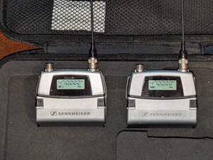 2 transmisores inalámbricos Sennheiser SK 5212-II L banda 470.000 - 638.000 MHz - Imagen 1 de 14