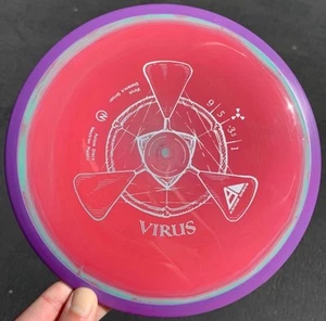 MVP Axiom Neutron Virus - Rare Transitional Color Swirl Natural Beauty Disc Golf - Picture 1 of 5