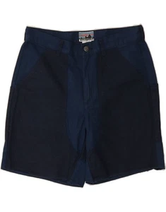 PATAGONIA Mens Chino Shorts W31 Medium Navy Blue Colourblock Cotton DR62 - Picture 1 of 3