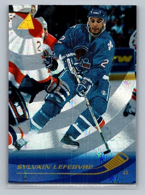 1995-96 Pinnacle Artist's Proof Rink Collection Sylvain Lefebvre #131 - Image 1 of 2