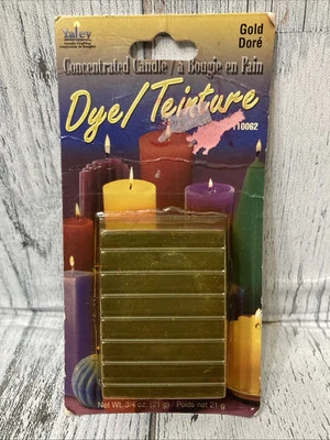 Yaley Concentrated Candle Dye Gold New Old Stock - Image 1 of 2