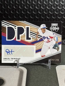 2020 Elite Extra Edition Angel Trinidad Auto DPL Material Signatures Black /149 - Picture 1 of 6