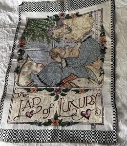 Mary Engelbreit Lap of Luxury Tapestry Throw Wall Hanging Blanket 25 X 35 Baby - Picture 1 of 8