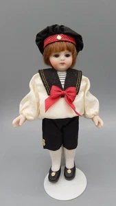 2011 Darlene Lane All Bisque Andre Mignonette Doll with Glass Eyes 6" - Picture 1 of 13