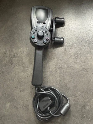 SONY PLAYSTATION 2 PS2 BASS FISHING ROD REEL CONTROLLER INTERACTIVE GAME CONTROL - Image 1 of 2