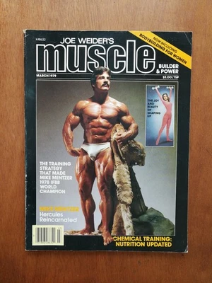 Revista Joe Weider's Muscle Builder Power marzo 1979 Mike Mentzer culturismo Foto 1 de 2