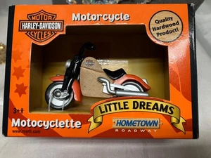 Motocicleta Harley-Davidson Little Dreams Hometown de madera #34793 nueva en caja 2002 Ertl - Imagen 1 de 7