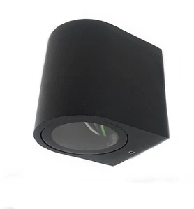 Applique nero moderno a parete   per esterno per lampadina gu10 ip65 ES53-N - Foto 1 di 1