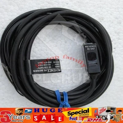 1PCS New FOR KEYENCE Photoelectric Sensor PZ-51LT - Image 1 of 2
