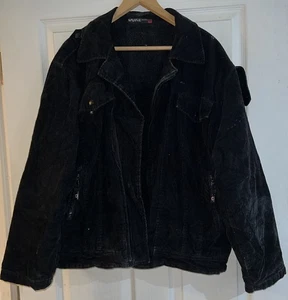 Duke Jeans Mens Black Jacket, Size XL. MC123 - Picture 1 of 7