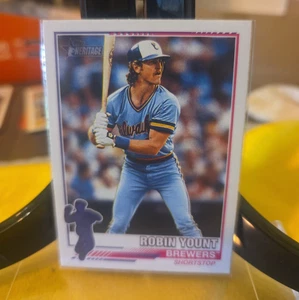 2025 Topps Heritage Robin Yount 1976 Redefined 76R-10 - Picture 1 of 6