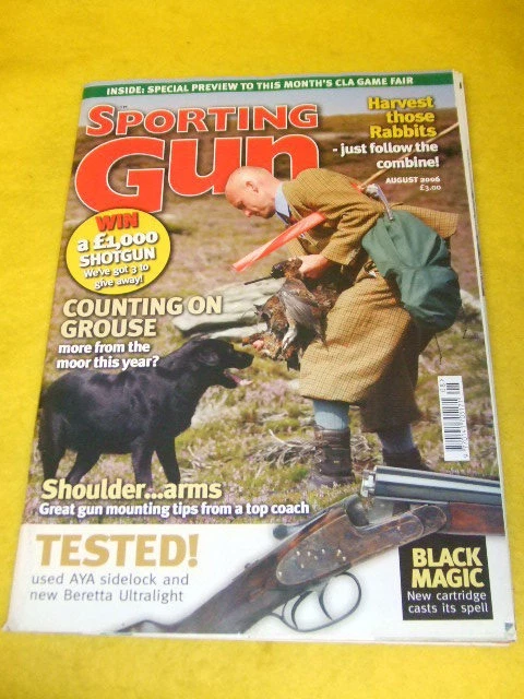 SPORTING GUN - HARVEST THOSE RABBITS - AUG 2006 - Image 1 of 1