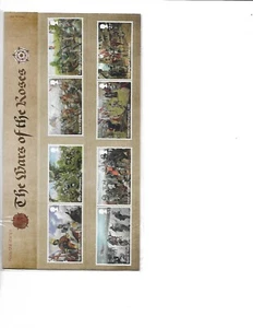 2021 ROYAL MAIL PRESENTATION PACK WAR OF THE ROSES PACK NUMBER 600 MINT STAMPS - Picture 1 of 1