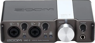 ZOOM UAC-2 Audio Interface USB 3.0 Superspeed Audio Converter - Image 1 of 4
