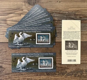 #RW90A 2023 / 2024 - US Federal Duck Stamp **New From Sealed Pack** - Picture 1 of 3