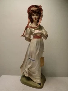 +# A015154 Goebel Archiv Muster Florence Ward Pinkie Frau in Kleid Rokoko Barock - Picture 1 of 1