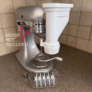Kitchen Aid Stand Mixer Attachment – Gourmet Pasta Press 6 Discs White - Picture 1 of 10