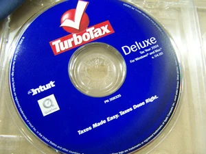 Turbotax Steuerjahr 2004 Deluxe Intuit v04.00 cd 358325 - Bild 1 von 2