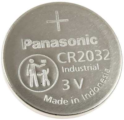 Panasonic Pile bouton lithium CR2032 / DL2032 / ECR2032 1 pièce détachée