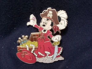 PIN PELIRROJA MINNIE COLECCIÓN BOOSTER PIRATAS DEL CARIBE 2006 DISNEY WDW - Imagen 1 de 2