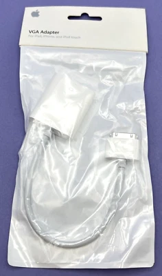  Apple Genuine A1368 VGA Adapter for iPad, iPhone, iPod Touch New Sealed Convert - Image 1 of 4