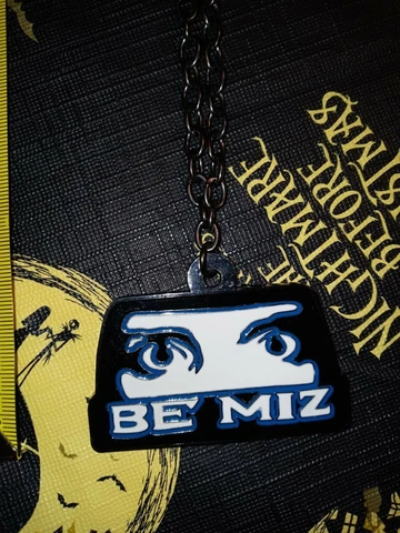 WWE 2010 Authentic Be Miz 10' Necklace Chain Pendant Wrestling Assesories Cover