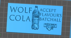 Valla publicitaria Battletech/Mechwarrior escala 6 mm/ 1:300 #4 - Imagen 1 de 2