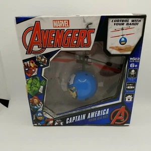Marvel Avengers Captain America Flying UFO Ball Hovers Above Any Surface  - Picture 1 of 6