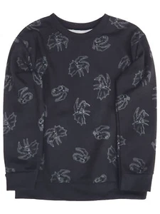 Toddler Boys Garanimals Black Dinosaur Bones T-Rex Sweatshirt 5T - Picture 1 of 1