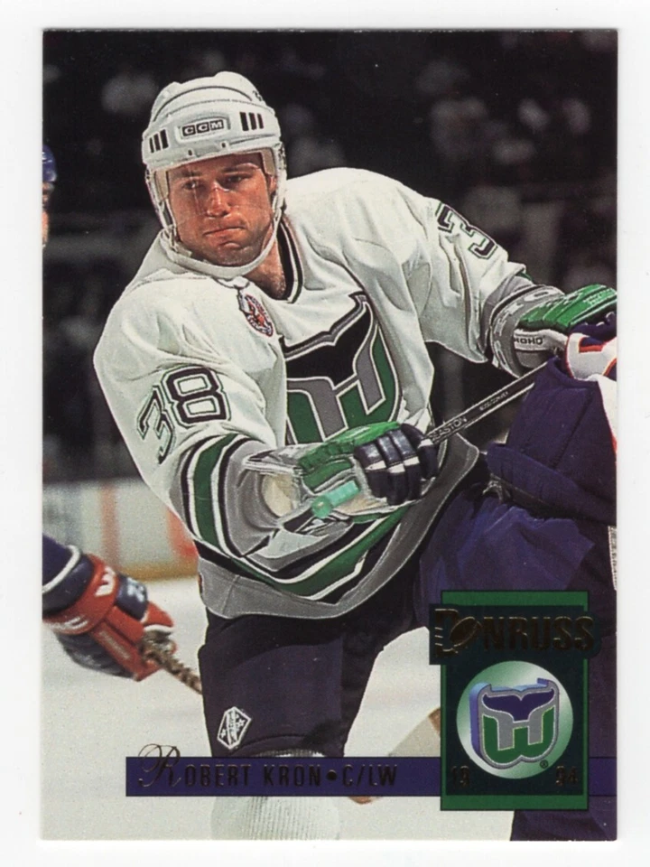 1993-94 Donruss #143 Robert Kron, Hartford Whalers - Image 1 of 2