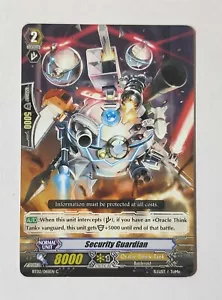 Cardfight!! Vanguard TCG Card - Security Guardian BT02/065EN C - Picture 1 of 2