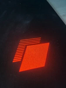 Luci di ingresso originali Audi RS Competition logo rombi logo - Foto 1 di 2