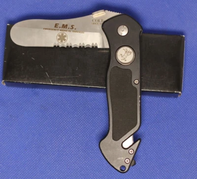 Cuchillo Colt EMS CT0101EM de colección, hecho en Alemania, nuevo en caja Foto 1 de 2