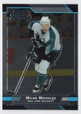 2003-04 Bowman Draft Picks and Prospects Milan Michalek Rookie San Jose Sharks