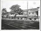 Mail Carts Held Up Kingsbridge During Railway Strike Ireland Old Photo