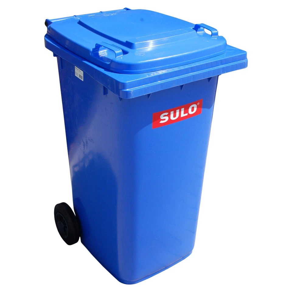 SULO 80l blau Abfallbehälter Mülltonne Mistkübel Dreckbehälter Container
