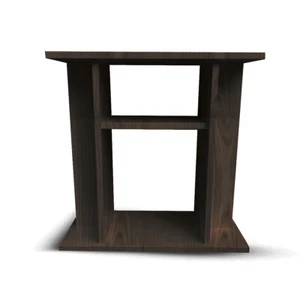 Riola Line Aquarium Unterschrank wenge 80x35x60 Terrarium Schrank offen massiv - Bild 1 von 4