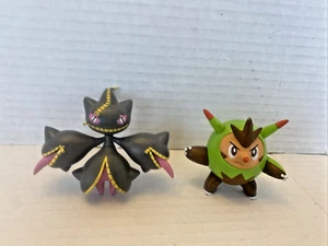 TOMY Pokemon Figure Toy Lot 2015 Banette and Quilladin Articulated Set of 2 - Picture 1 of 10