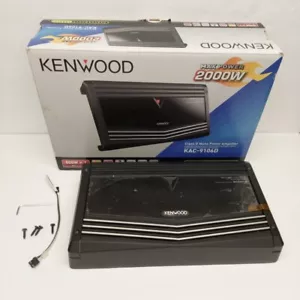 Kenwood KAC-9106D 1000W x 1 RMS @2Ohm, 2000W Max Power Class D Monoblock - Bild 1 von 7