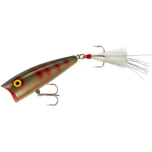 Rebel Pro Pop-R Plus 1/4 oz Fishing Lure - Green Perch - Picture 1 of 4