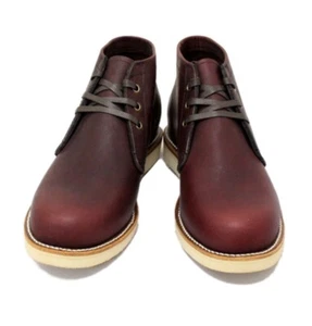 Original Chippewa 4025 Burgundy Leather Boots (Men’s Size 12E) Made In The USA - Picture 1 of 6