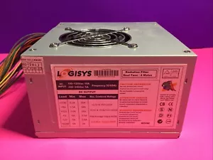 Logisys Computer Power 550 W 20+4 Pin ATX Desktop Power Supply PS550X02 - Picture 1 of 7