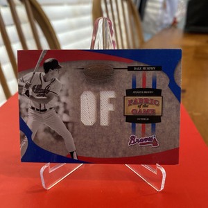 2005 Leaf Certified Materials Fabric of the Game Position /50 Dale Murphy