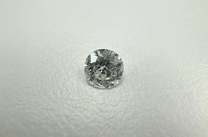 0.45 carat Natural Diamond | GIA certified | Shape - Euro | Color- H | SI2 - Picture 1 of 6