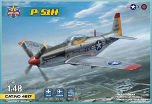 ModelSvit - 1/48 scale 4817 P-51H MustangI plastic kit model - Picture 1 of 5