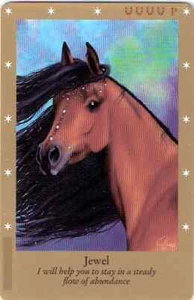 BELLA SARA DANISH GOLD SERIES RARE JEWEL CARD - Picture 1 of 3