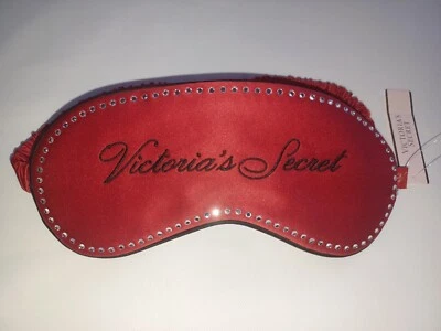 Victoria Secret атласное лицо сна глаз маска черная вишня новый путешествий блестящий блеск - Изображение 1 из 3