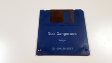 Rick Dangerous/1990 Ubi-Soft original Amiga game disks Working Collector