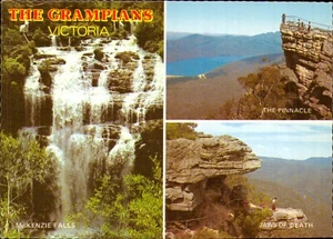 The Grampians Victoria Postcard. Vintage 70s 80s Old Landscape Cliffs Austalia - Picture 1 of 2